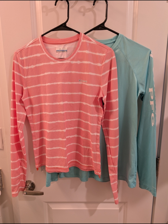 Columbia Tops - SET of 2 Columbia Omnishade Shirts